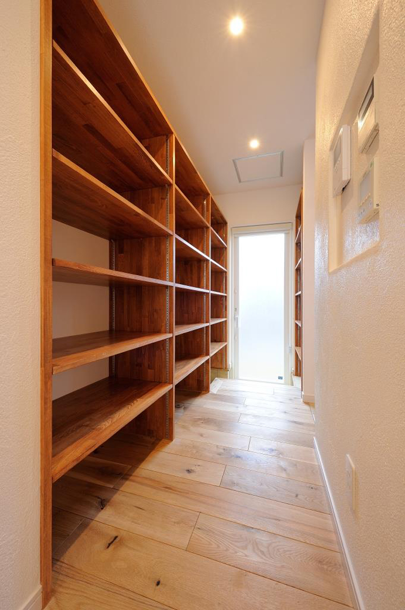 大容量パントリー