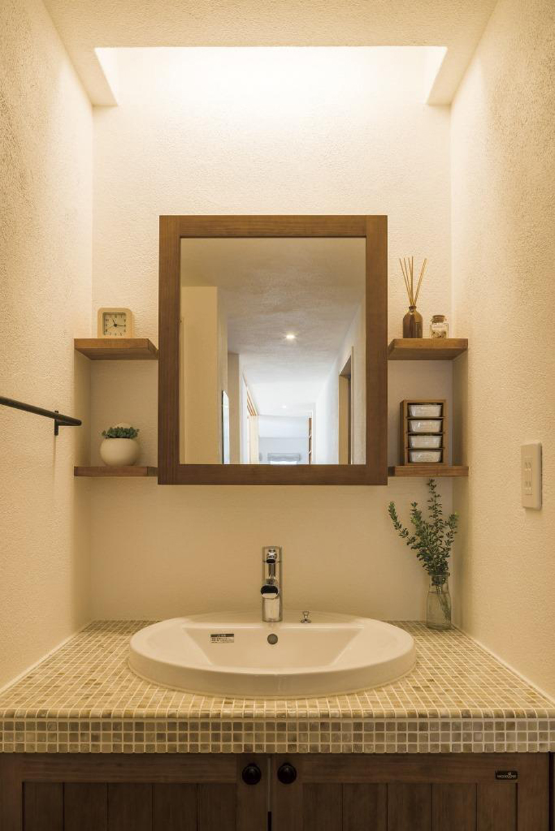 ウッドワンの可愛い洗面