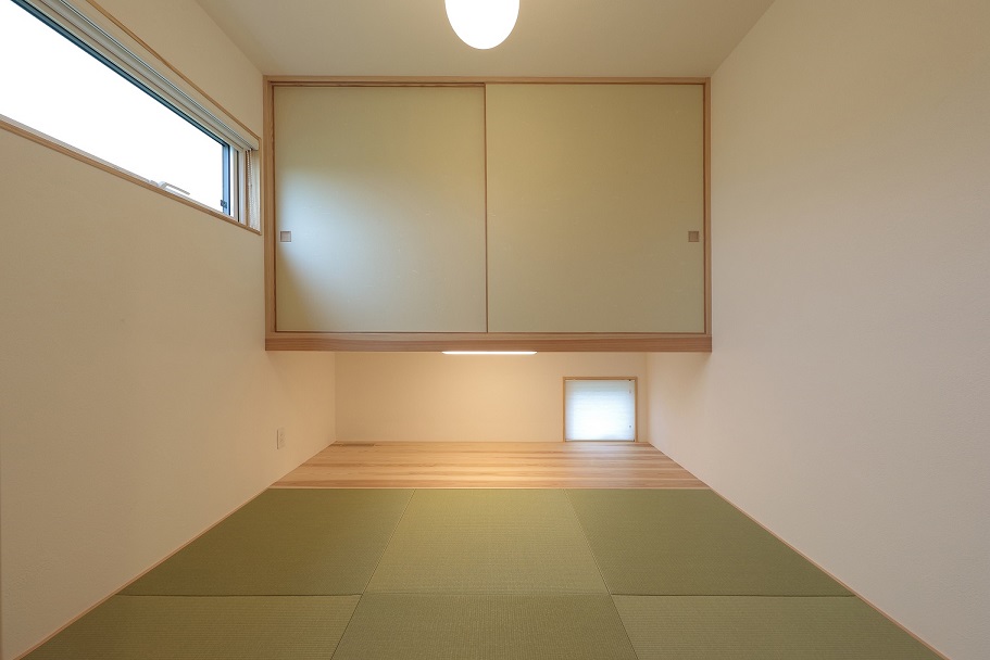 キッチンの横に和室を配置