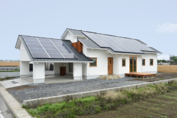 太陽光14.75kw搭載ガレージのある光熱費を削減したエコ住宅