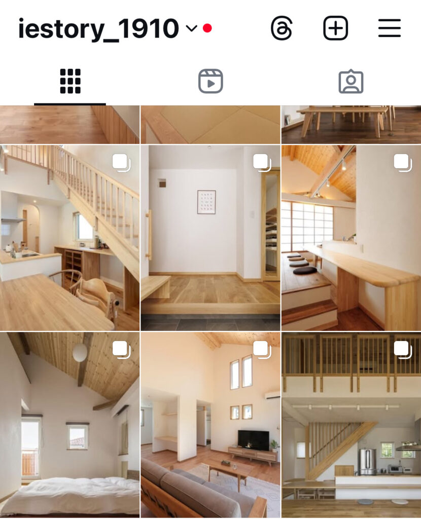 Instagramやってます