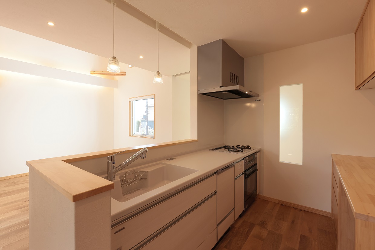 キッチンはタカラスタンダードのオフェリア