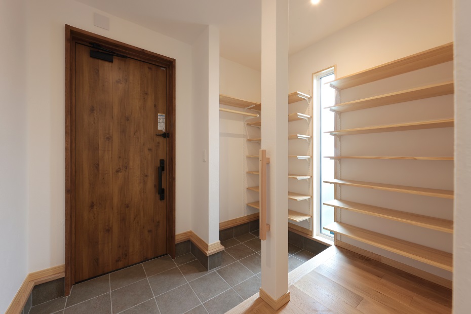 可動式のシューズクローゼット