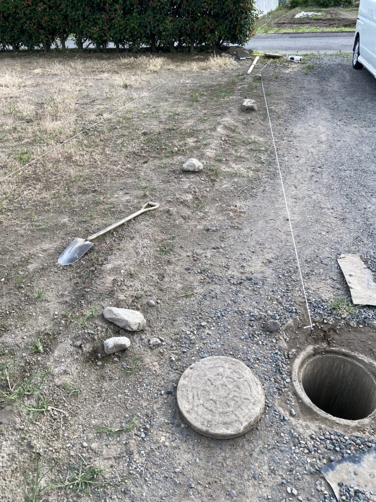 現場で配置確認