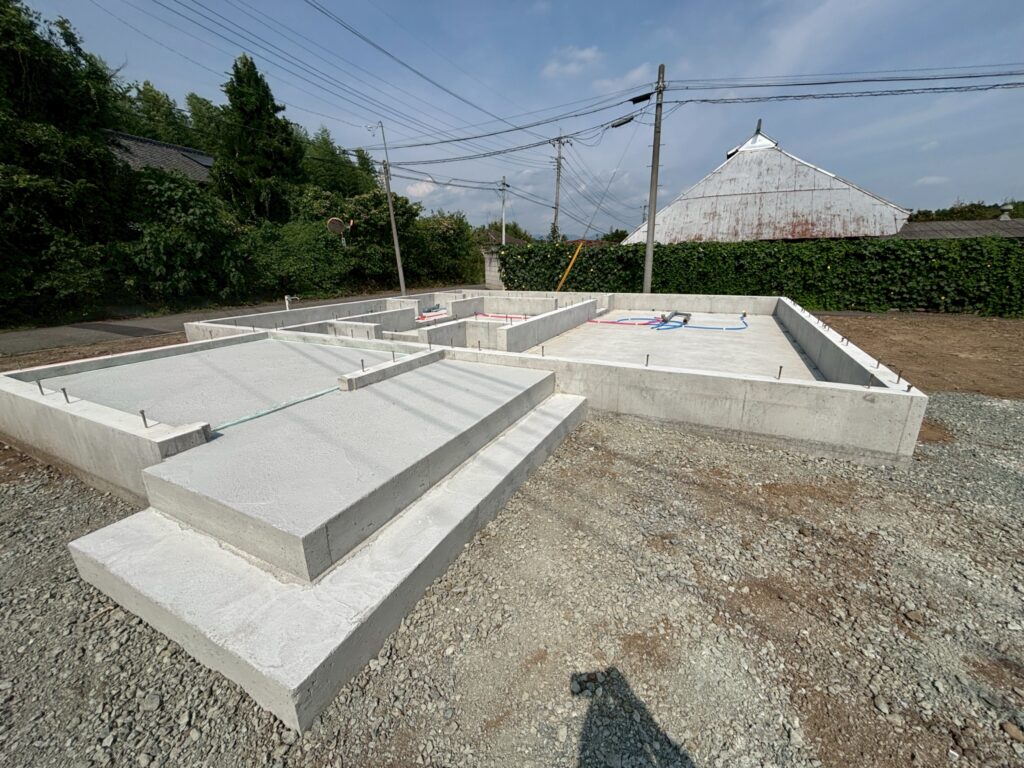 基礎工事の様子
