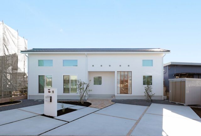 施工事例|平屋の外観