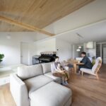 愛猫と共に暮らすウッドデッキのある高性能平屋の住まい